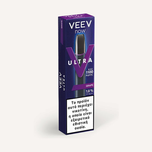 Veev One Now ULTRA Grape (e-cigarett för engångsbruk)