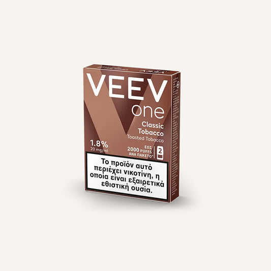 VEEV ONE Pods 클래식 담배(팩당 2개 포드)