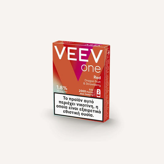 VEEV ONE Pods Red (2 Pods per förpackning)