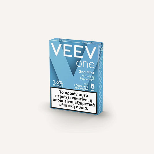 قرون VEEV ONE بنكهة النعناع البحري (قرونتان في كل عبوة)