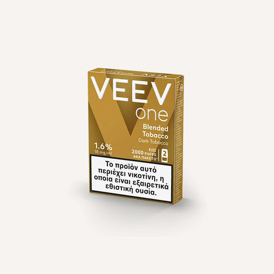 VEEV ONE 포드 블렌디드 토바코(팩당 포드 2개)